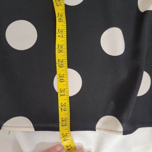 H&M Polka Dot Dress midi, Size Xs. - Picture 8 of 10